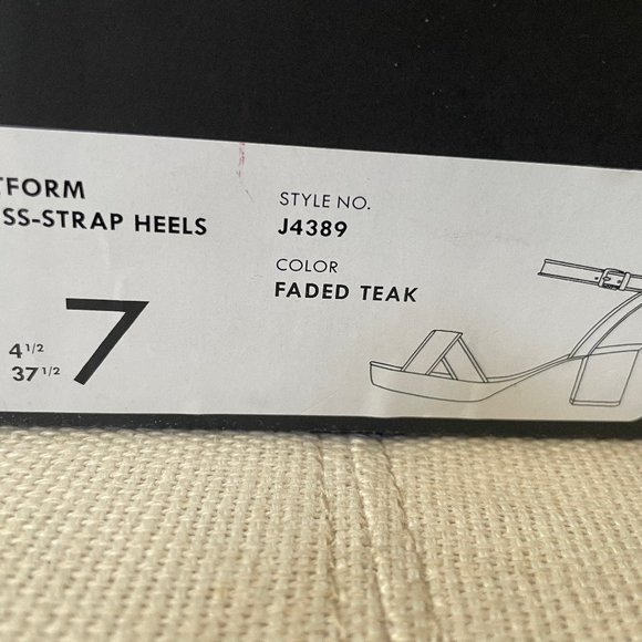 JCrew, Cross Strap Heels - Picture 4 of 5